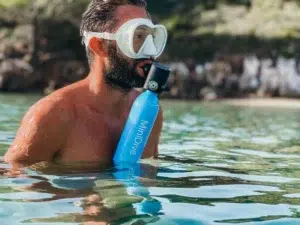 mini bouteille de plongée