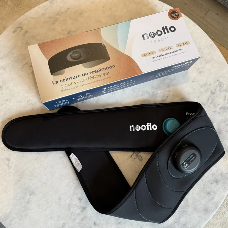 Mon test de la ceinture de respiration Neoflo