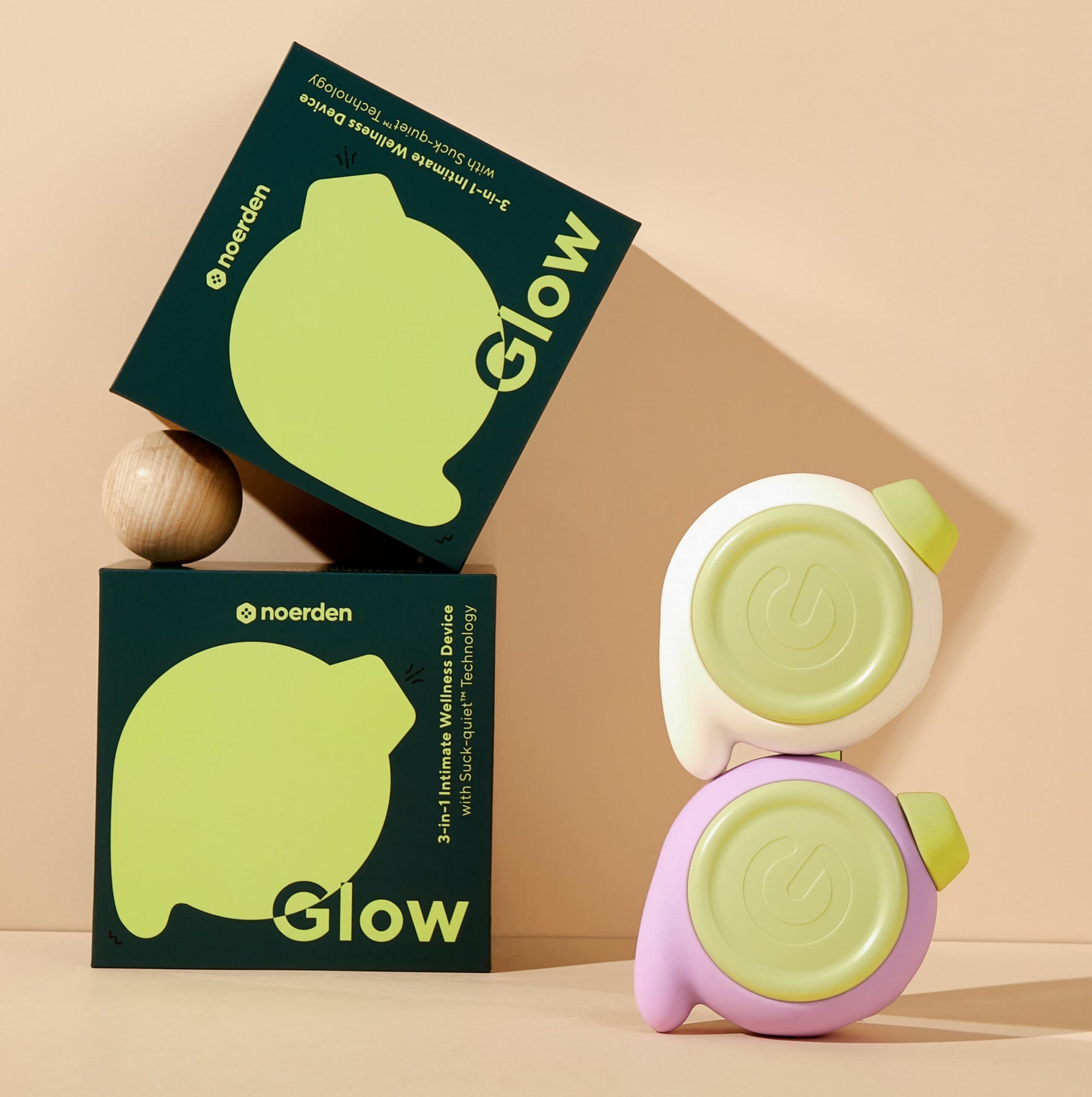 Glow white & purple with packaging recadre GLOW™ 💋– Le stimulateur clitoridien premium silencieux😉🫦 – Image 6